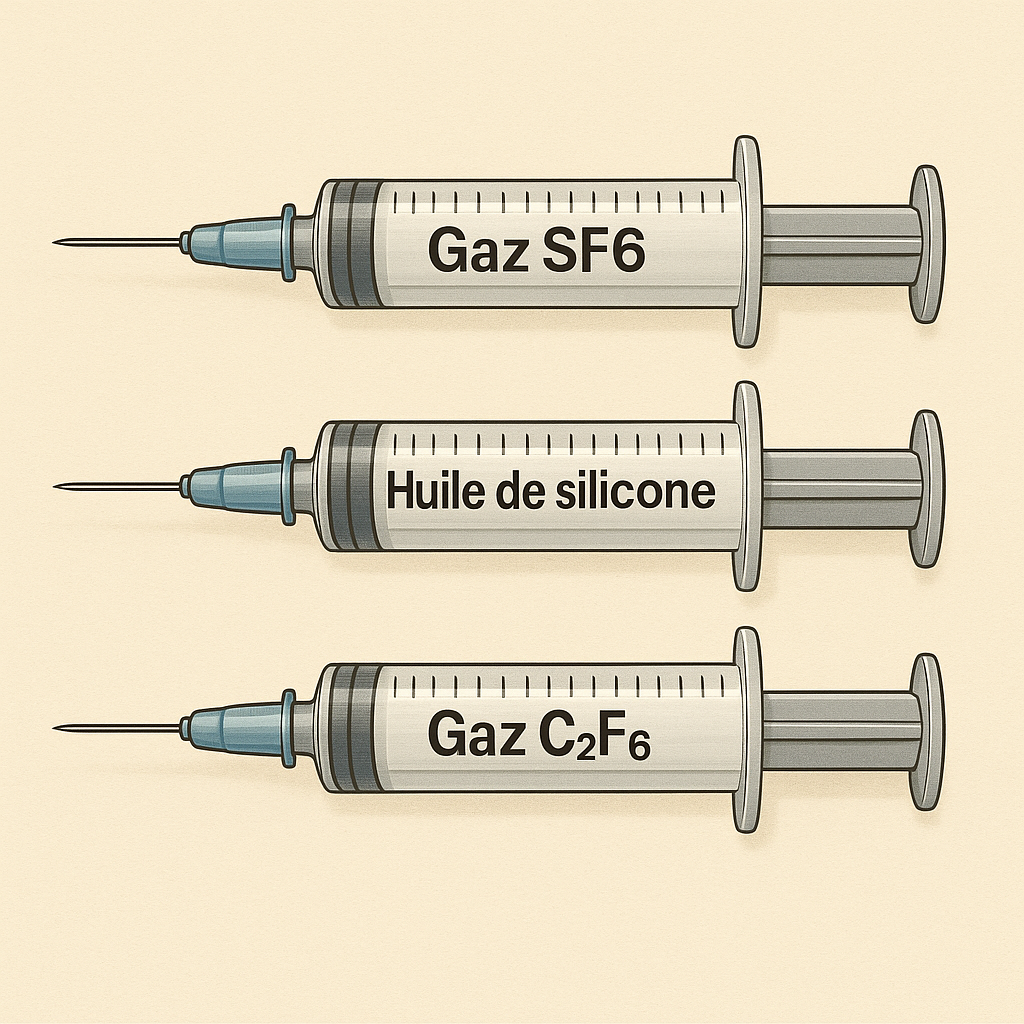 vitrectomie et tamponnement