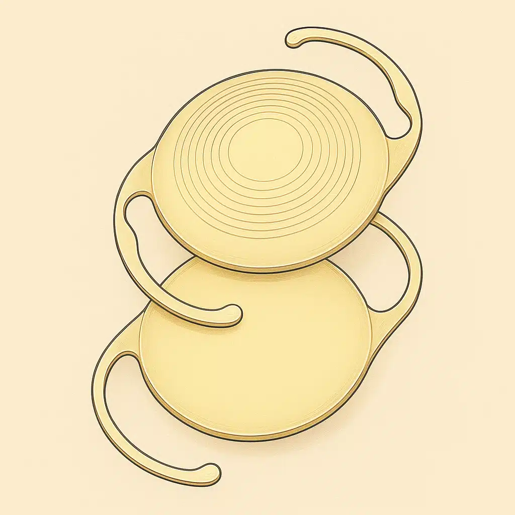 Implants de cataracte monofocaux ou multifocaux